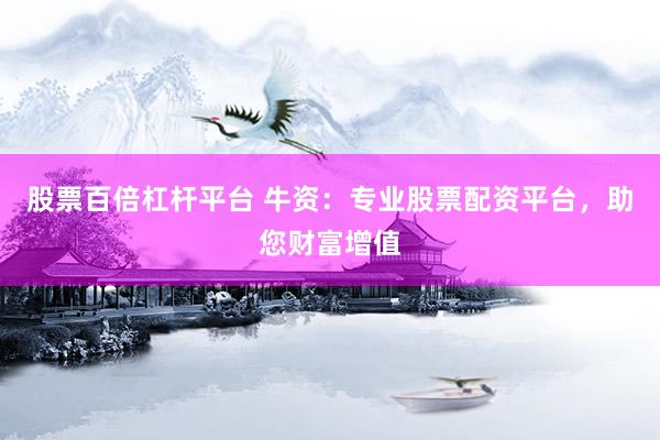 股票百倍杠杆平台 牛资：专业股票配资平台，助您财富增值